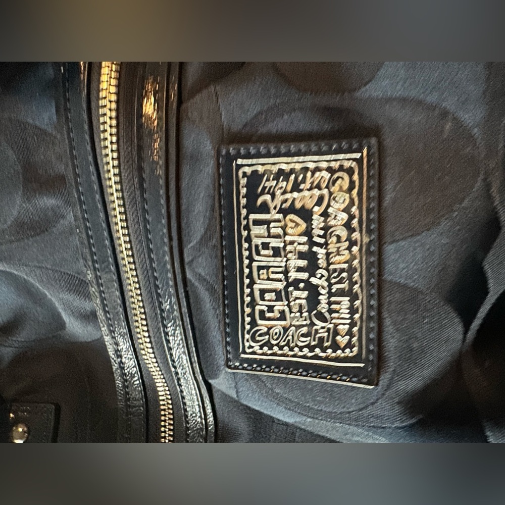 Navy Blue Coach Bag